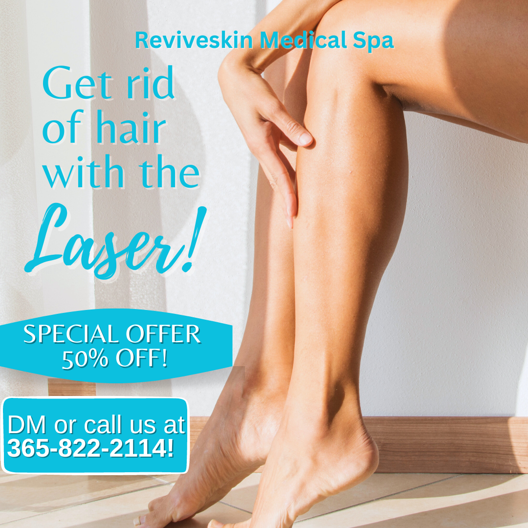ReviveSkin Medical Spa Facebook ad: Contact Us!