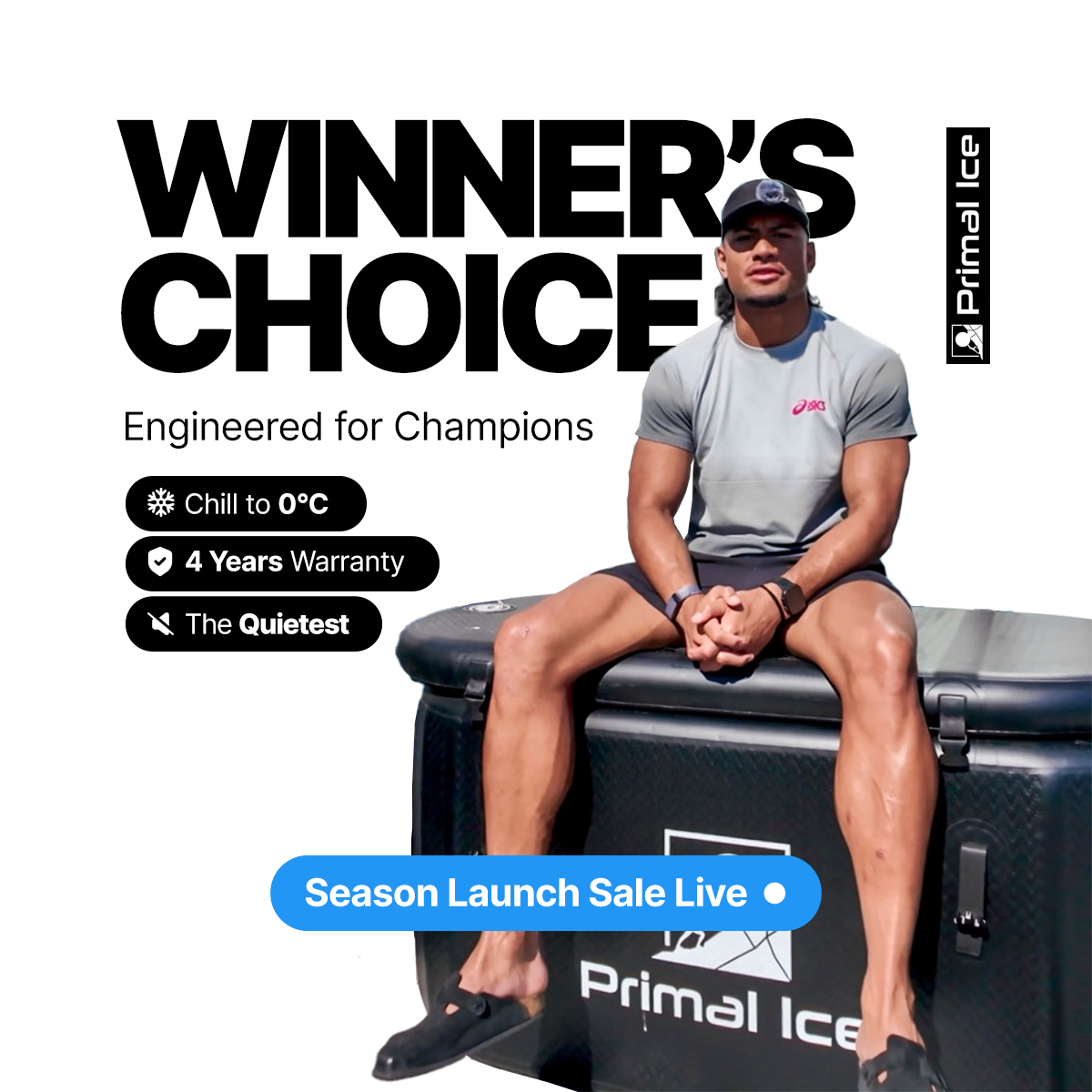 Primal Ice Facebook ad
