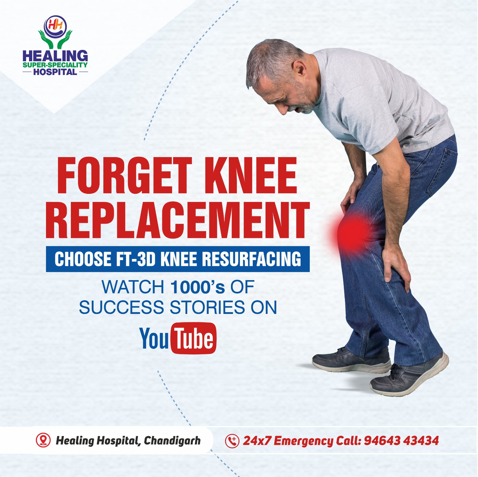 Healing Hospital Chandigarh Facebook ad