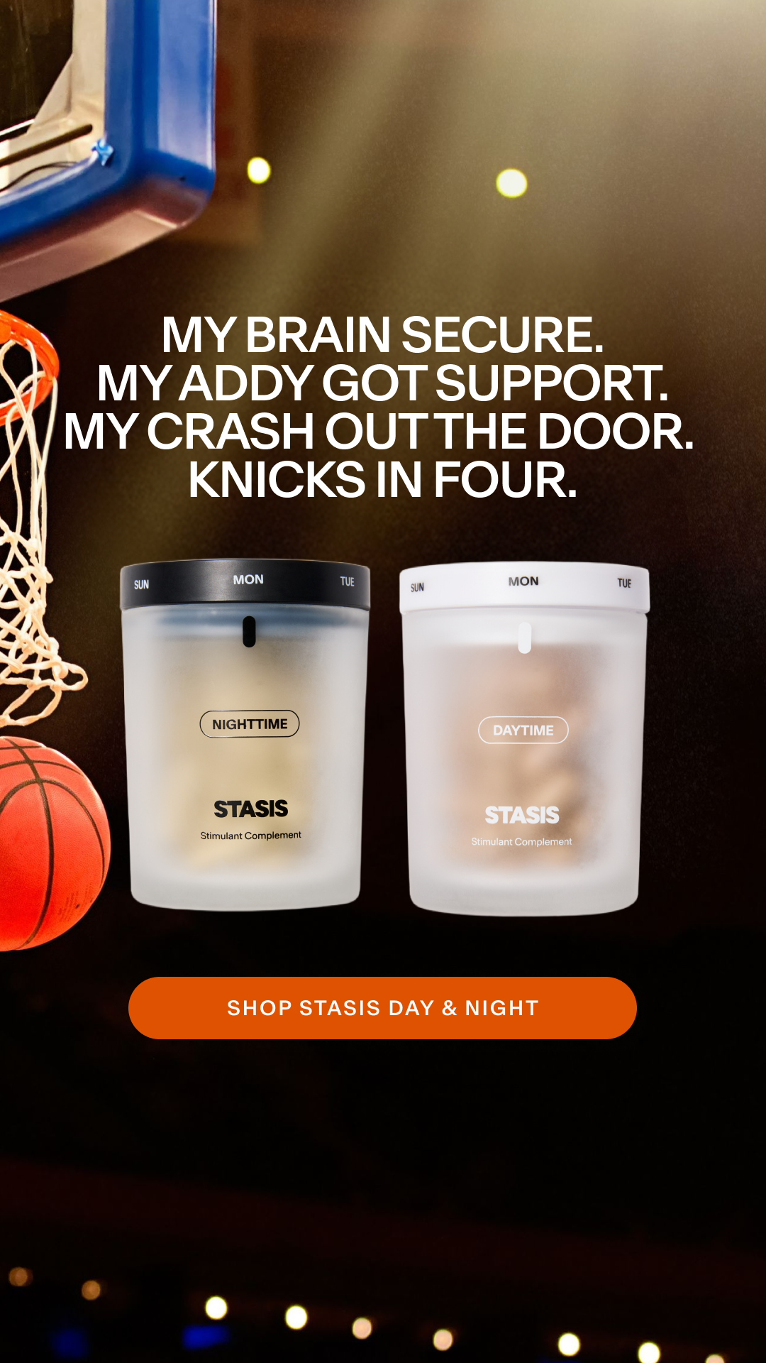 Stasis Facebook ad