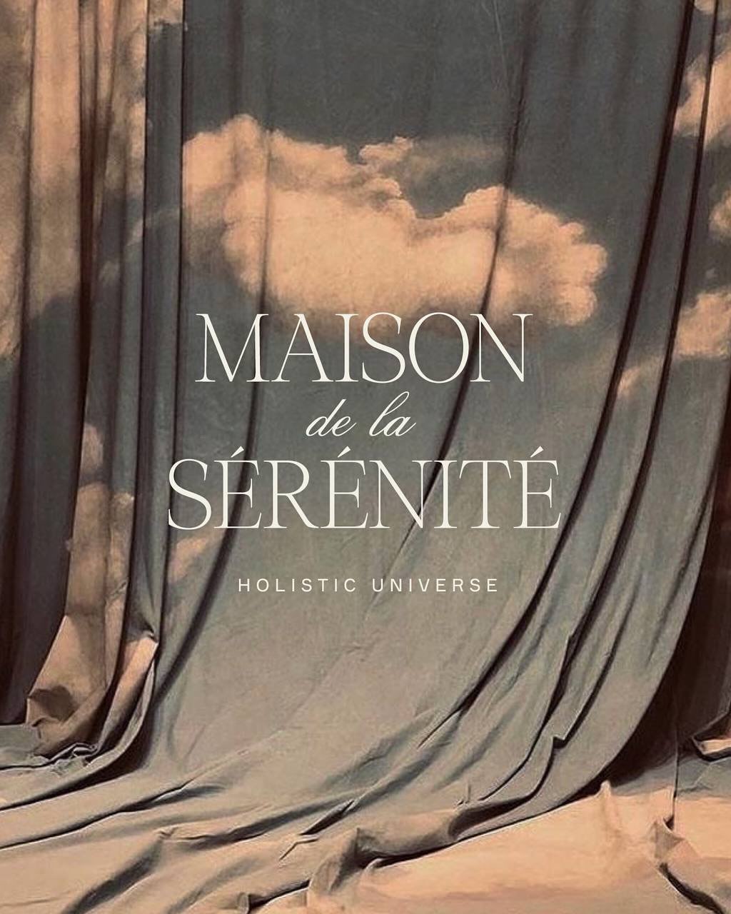Maison de la Sérénité Facebook ad: We design wellness that lives in memory and…