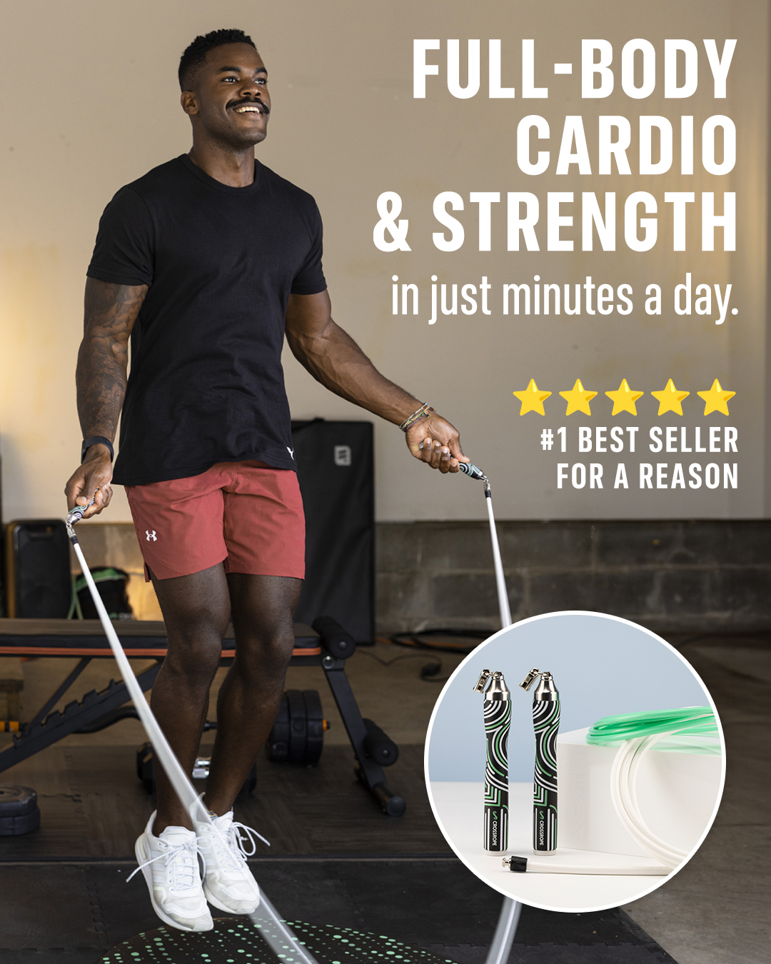 Crossrope Jump Ropes Facebook ad