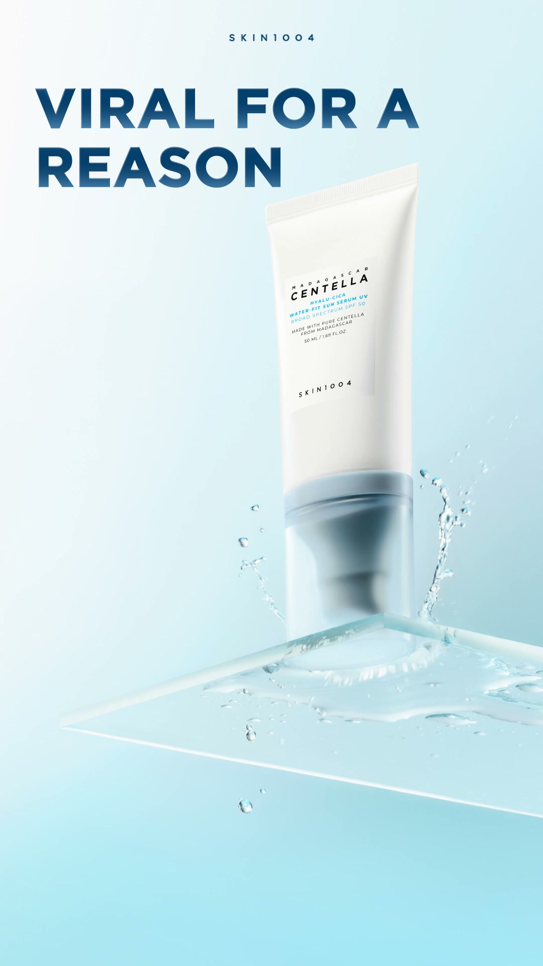 SKIN1004 Facebook ad: POV: YOU FINALLY GET WHY IT WENT VIRAL.