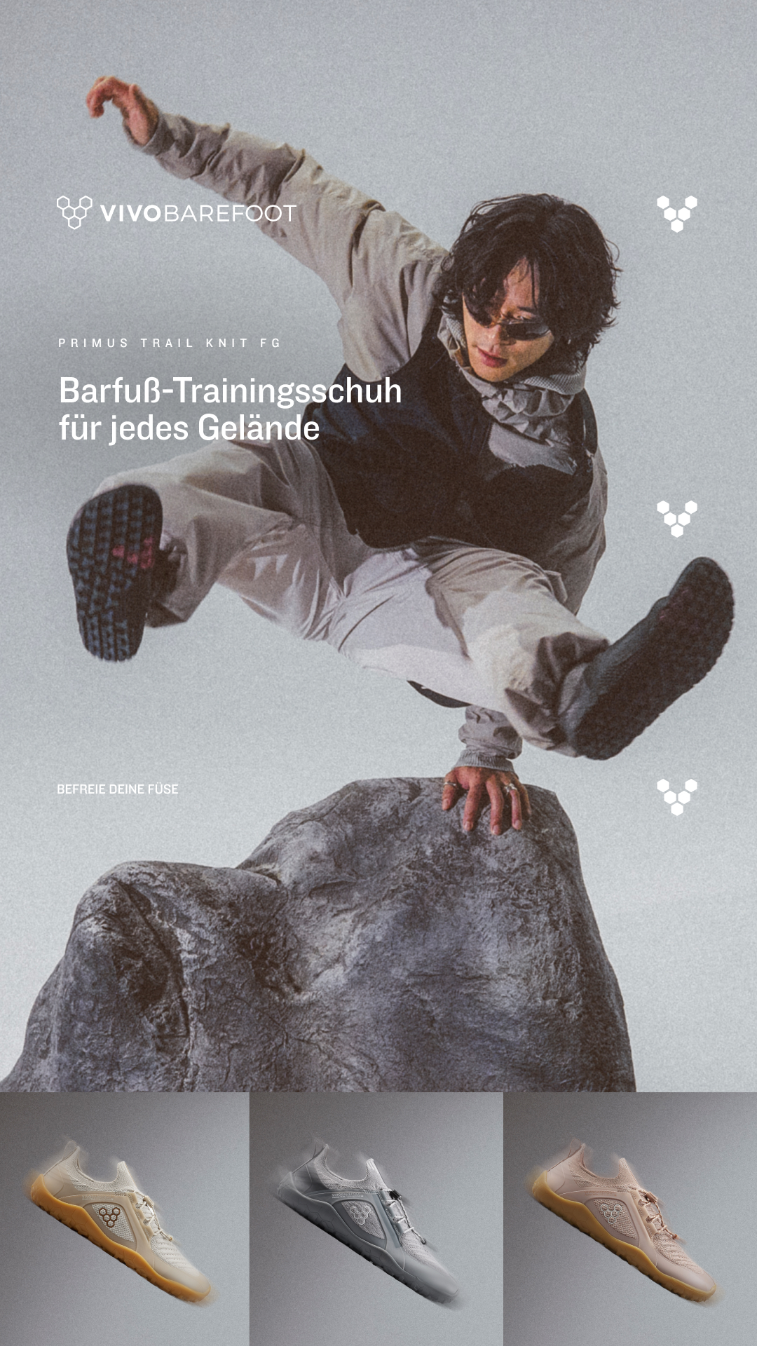 Vivobarefoot Facebook ad