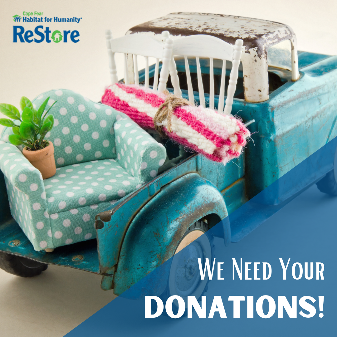 Cape Fear Habitat ReStore Facebook ad