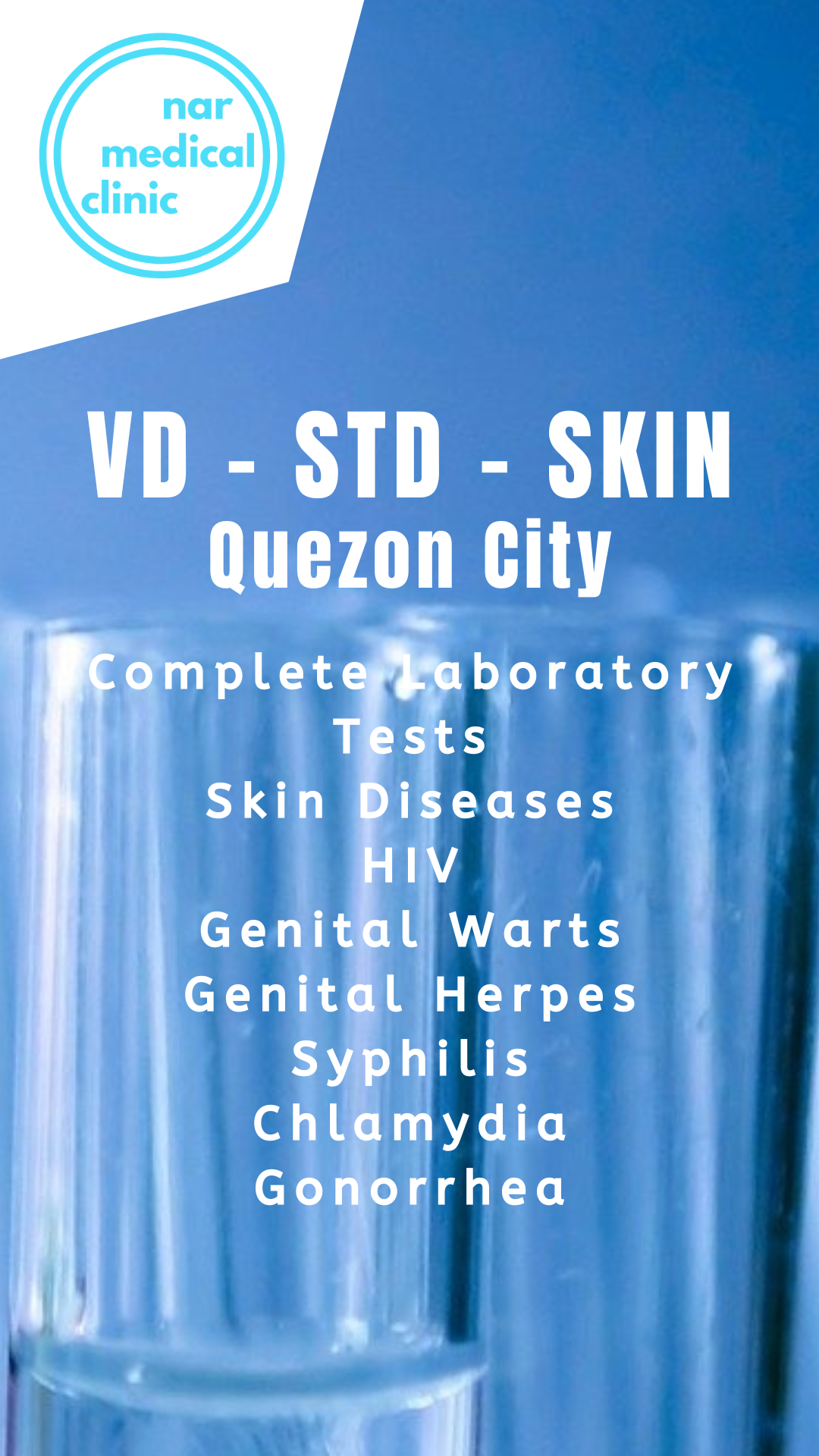 Dr N A Rances VD STD Skin Clinic Facebook ad: Fast, Effective Medical Solutions
