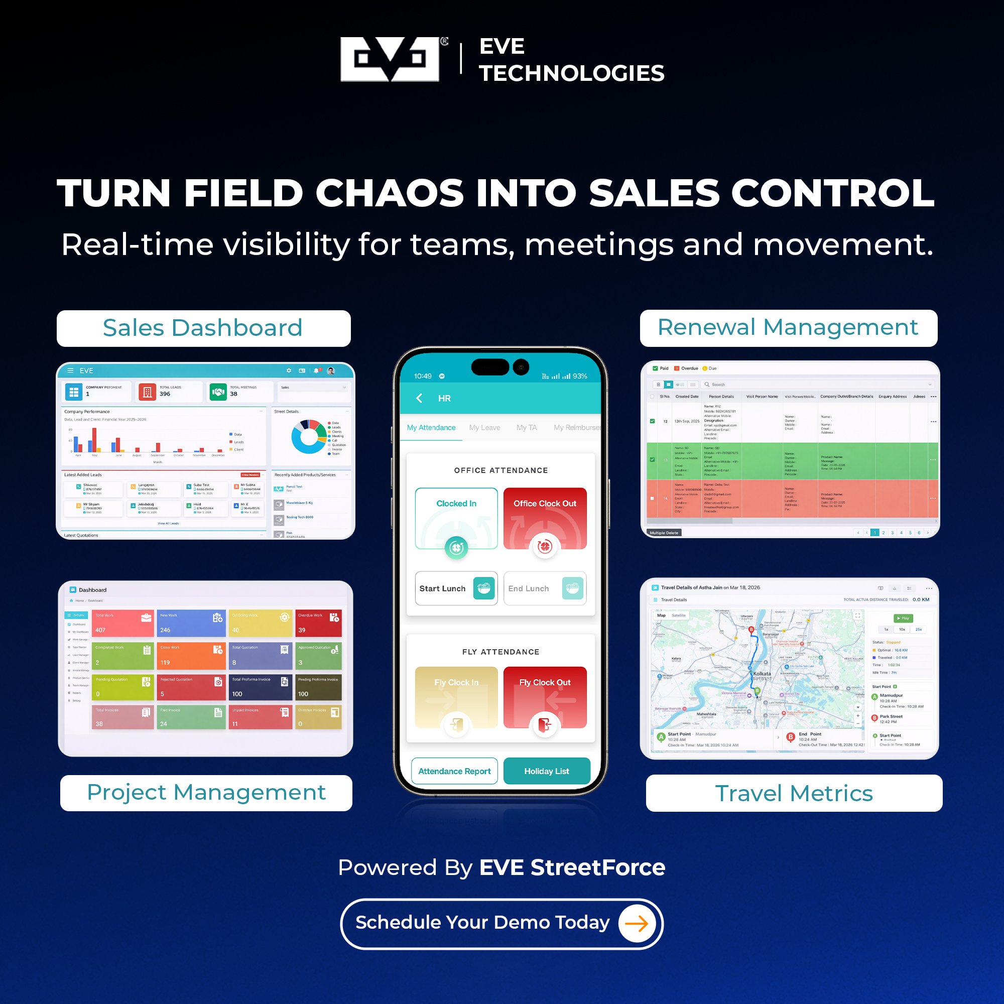 EVE Business Facebook ad: Book Your StreetForce Demo