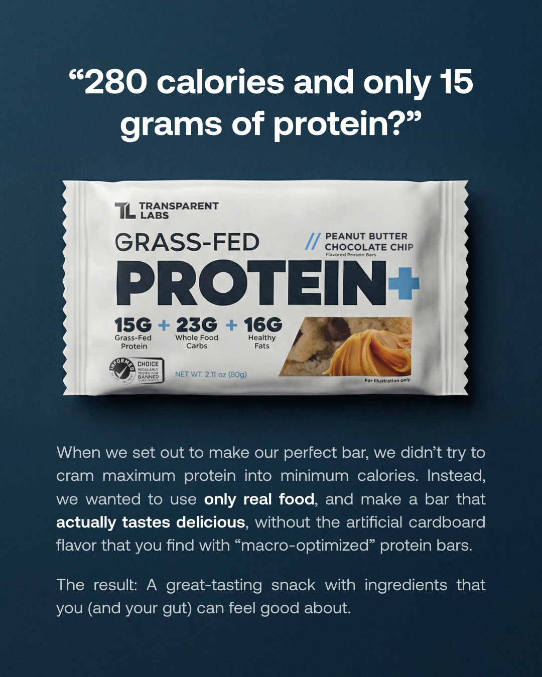 Transparent Labs Facebook ad