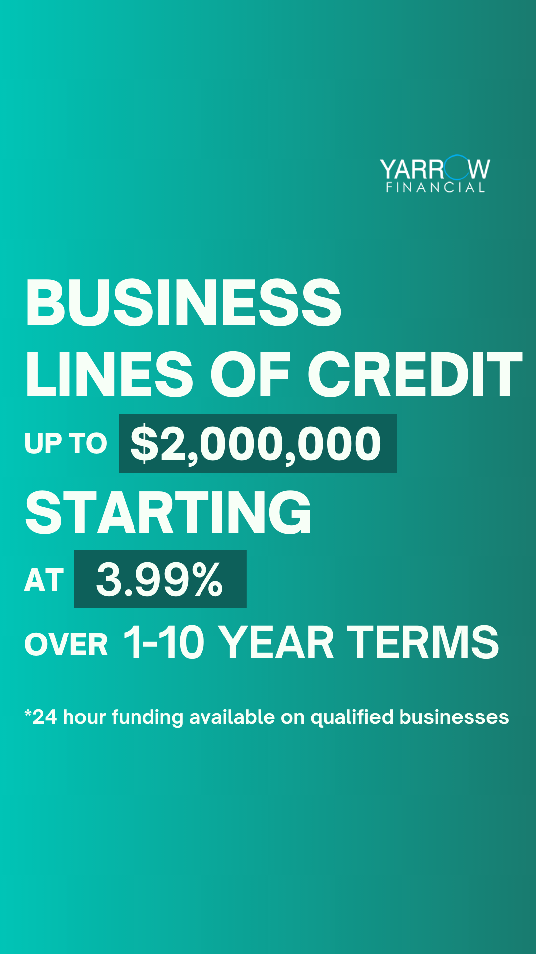 Yarrow Financial Facebook ad