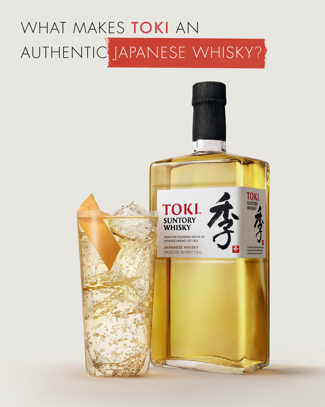 Suntory Whisky Toki Facebook ad: As we celebrate Japanese Whisky Day, let's talk…