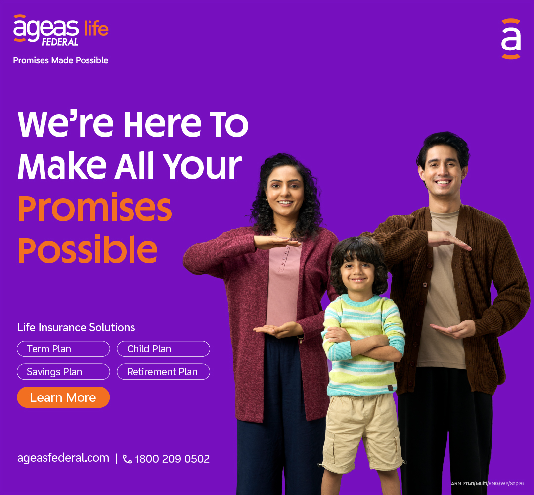 Ageas Federal Life Insurance Facebook ad: We're Here To Make All Your Promises Possible