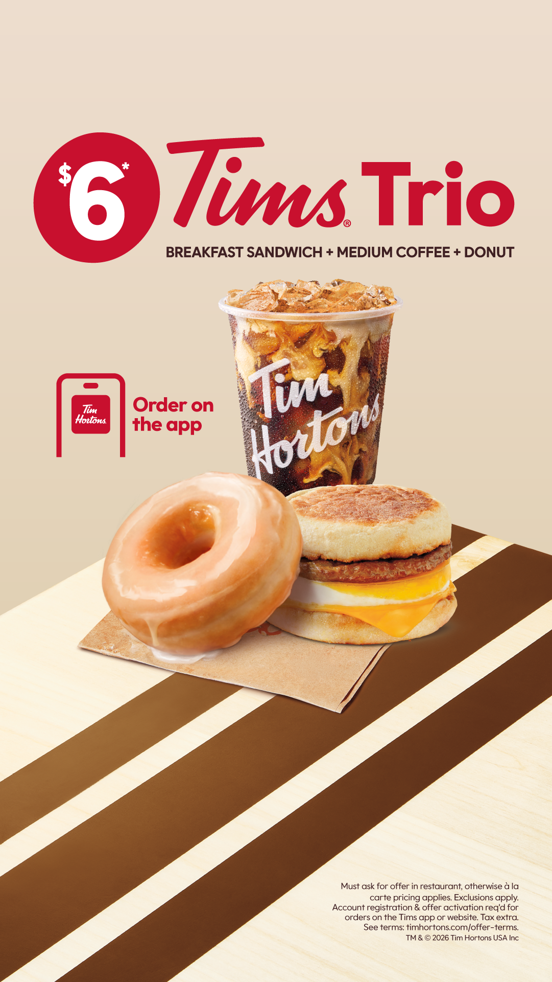 Tim Hortons Cafe and Bake Shop Facebook ad from May 11, 2026