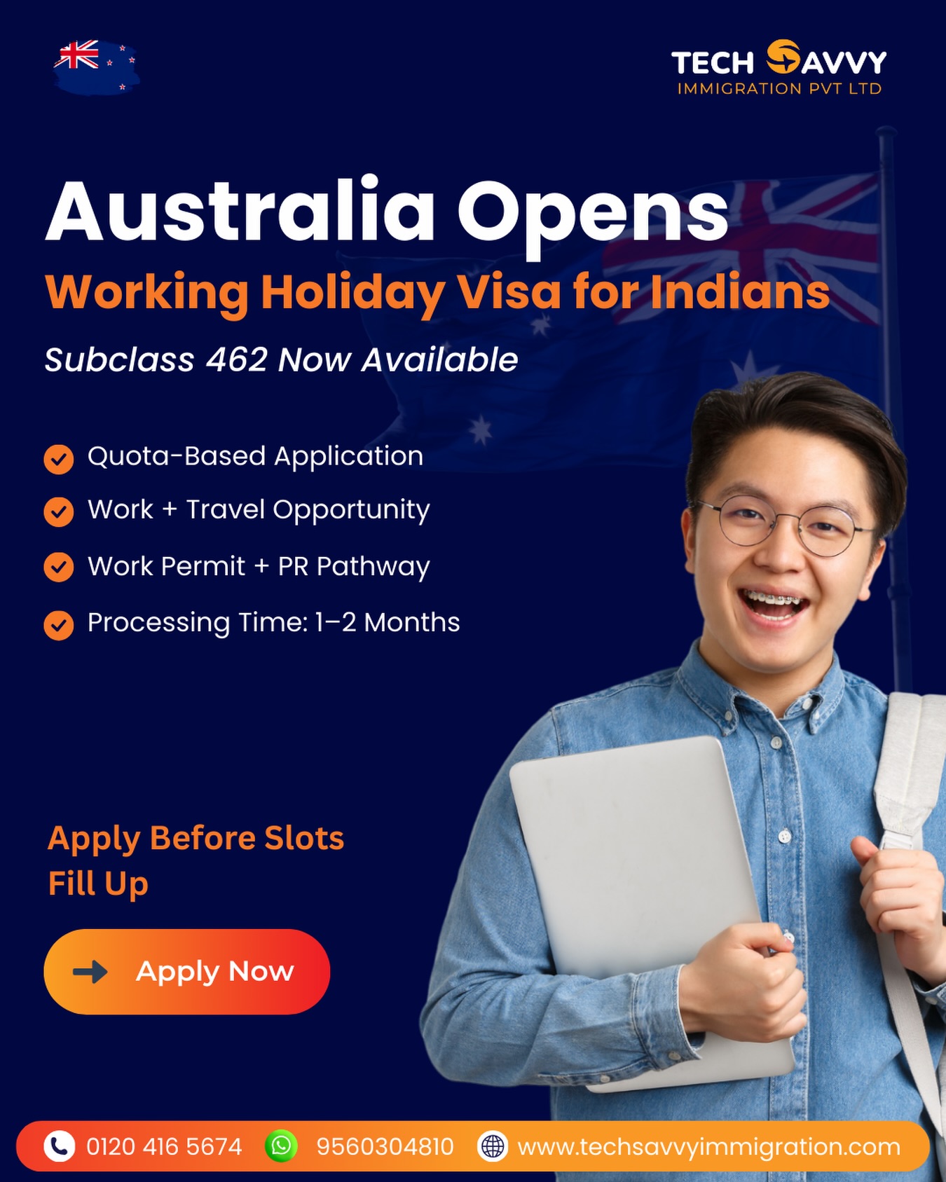 Tech Savvy Immigration Facebook ad