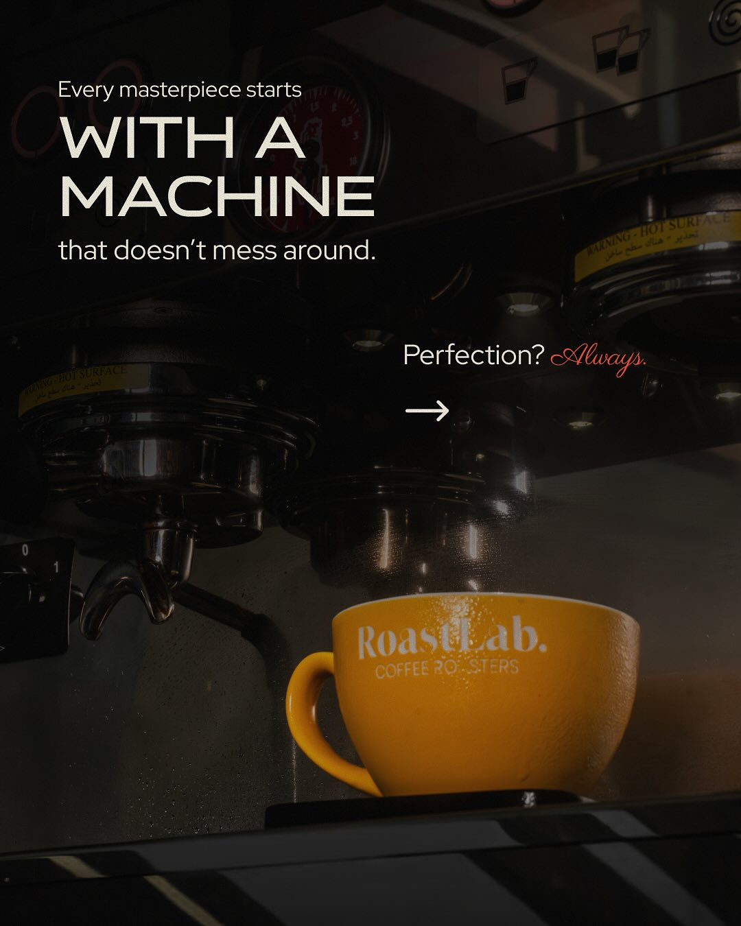 Roast Lab Facebook ad