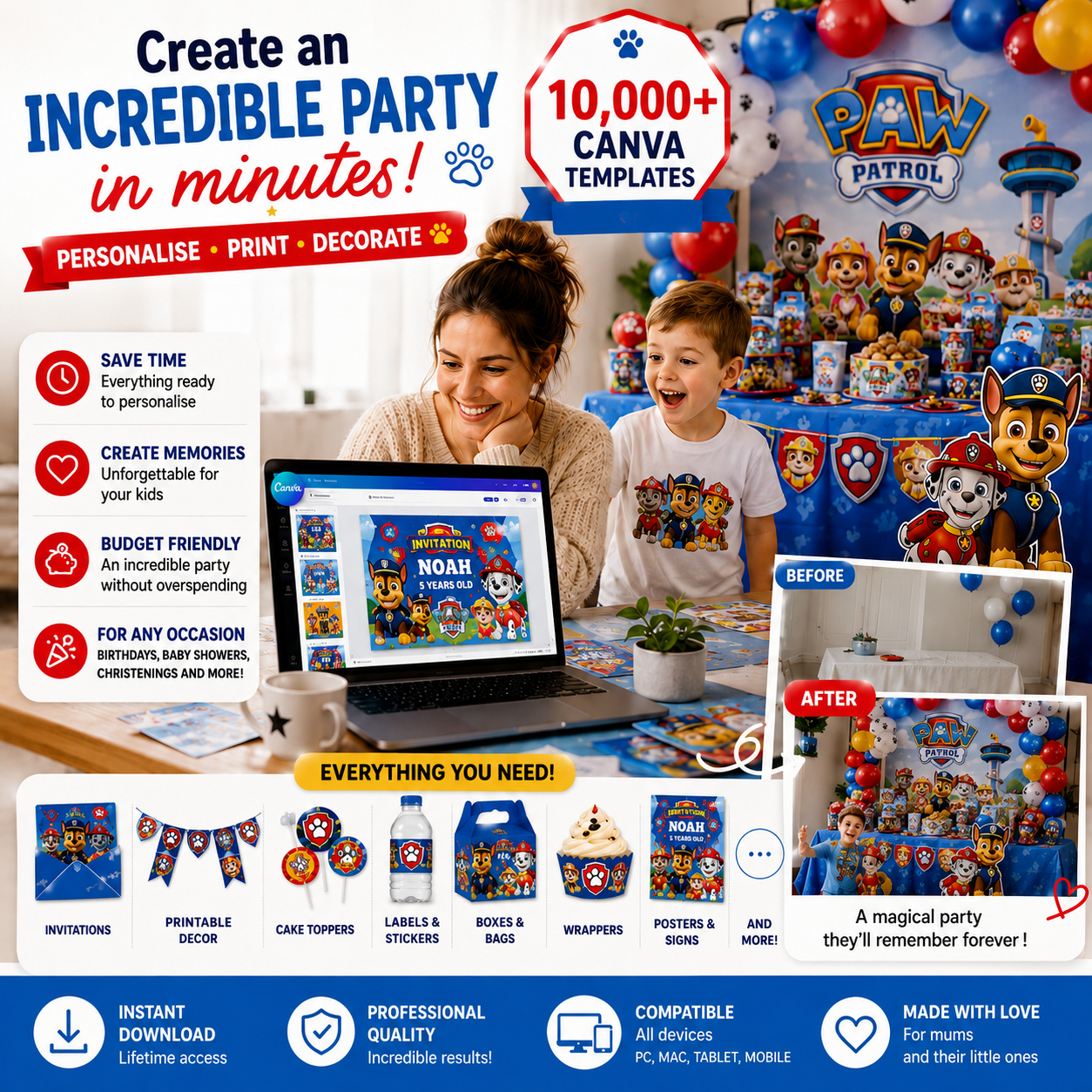 PartyKit Shop Facebook ad