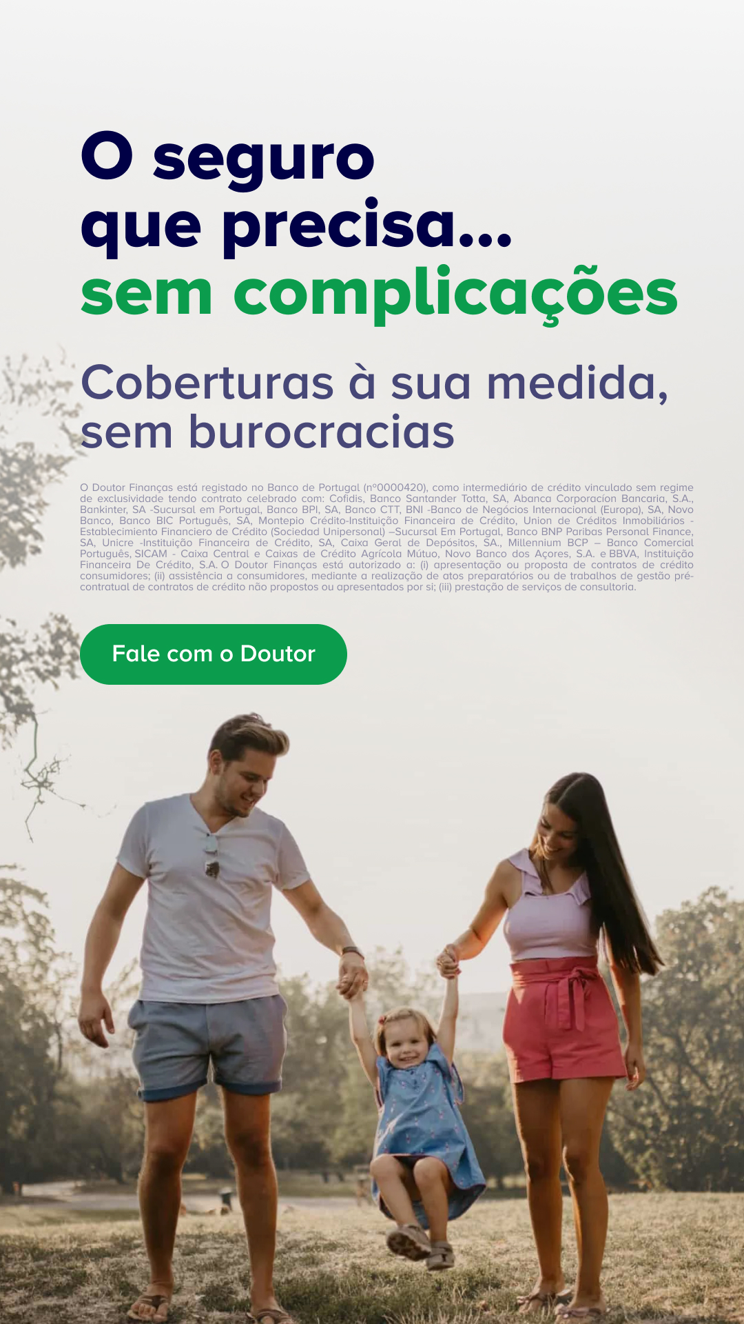 Doutor Finanças Facebook ad