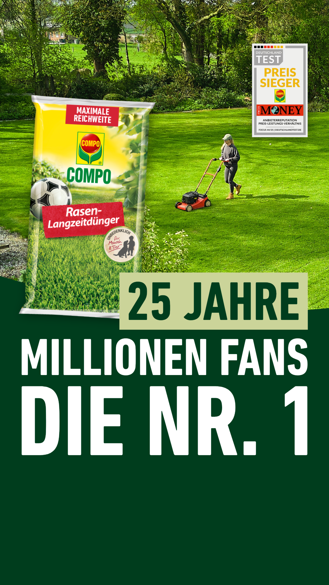 Mein COMPO Garten Facebook ad