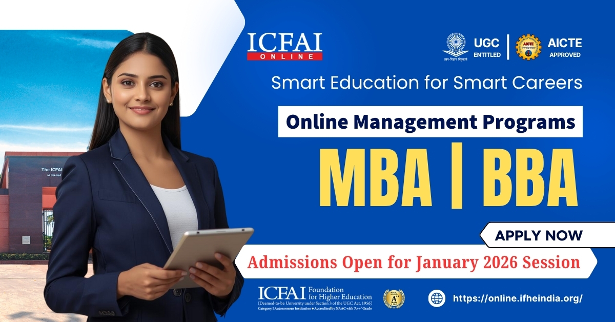 ICFAI - Online Facebook ad