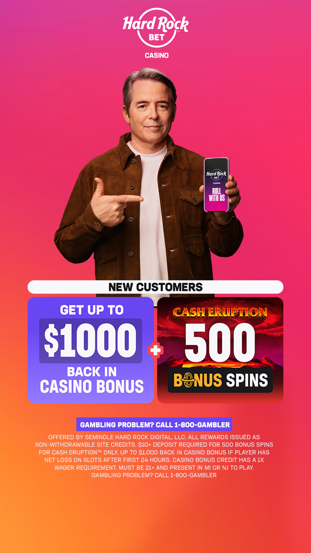 Hard Rock Bet Facebook ad