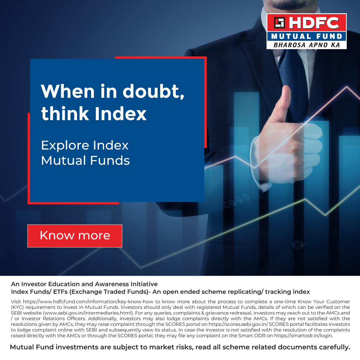 HDFC Mutual Fund Facebook ad