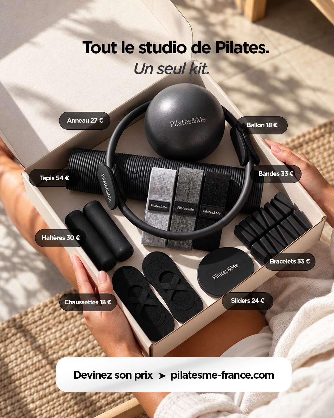 Pilates&Me France Facebook ad: Le cadeau parfait pour elle