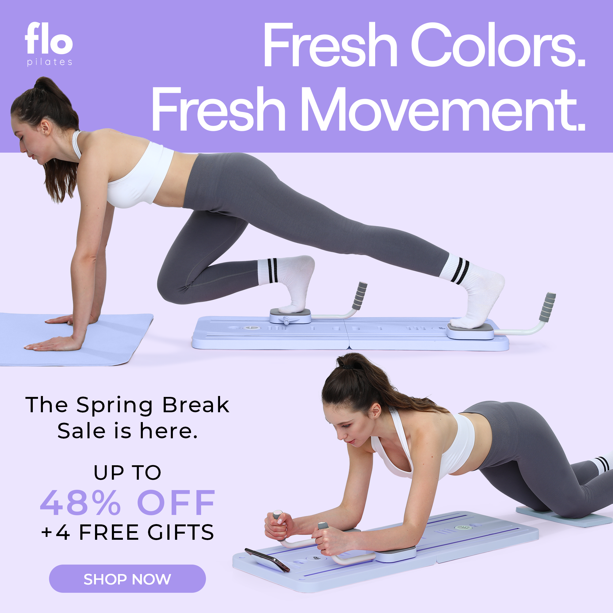Flo Pilates Facebook ad