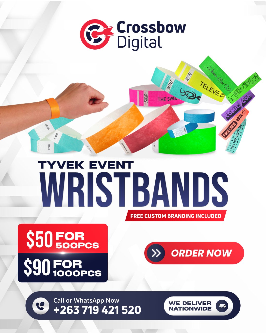 Crossbow Digital Marketing Agency Facebook ad: 𝐒𝐞𝐜𝐮𝐫𝐞 𝐘𝐨𝐮𝐫 𝐄𝐯𝐞𝐧𝐭.