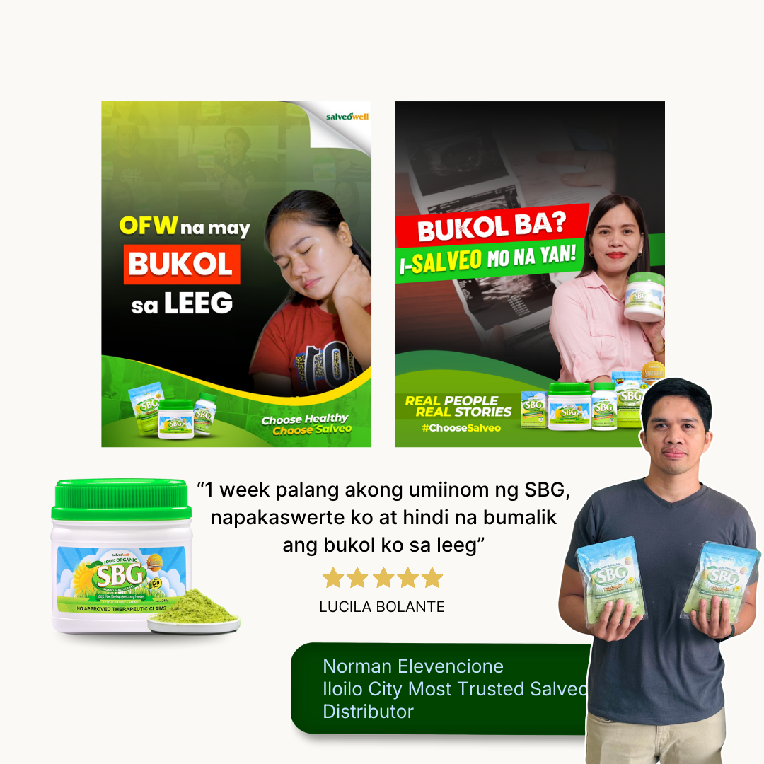 Salveo Barley Grass Iloilo & Guimaras Facebook ad