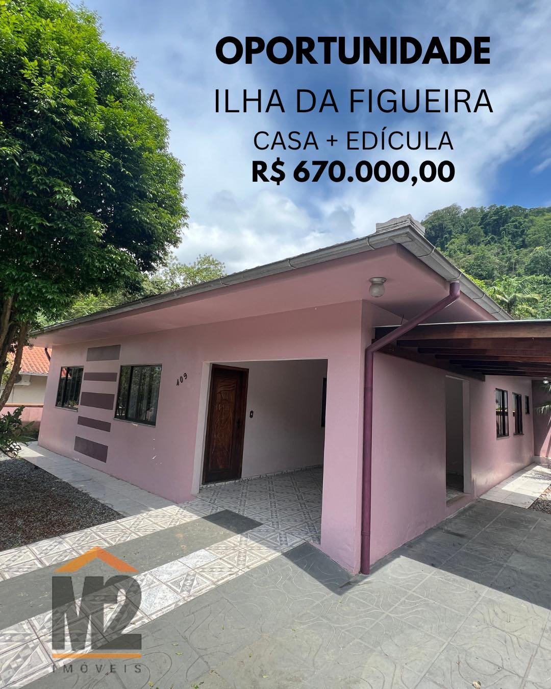M2 Imóveis Facebook ad