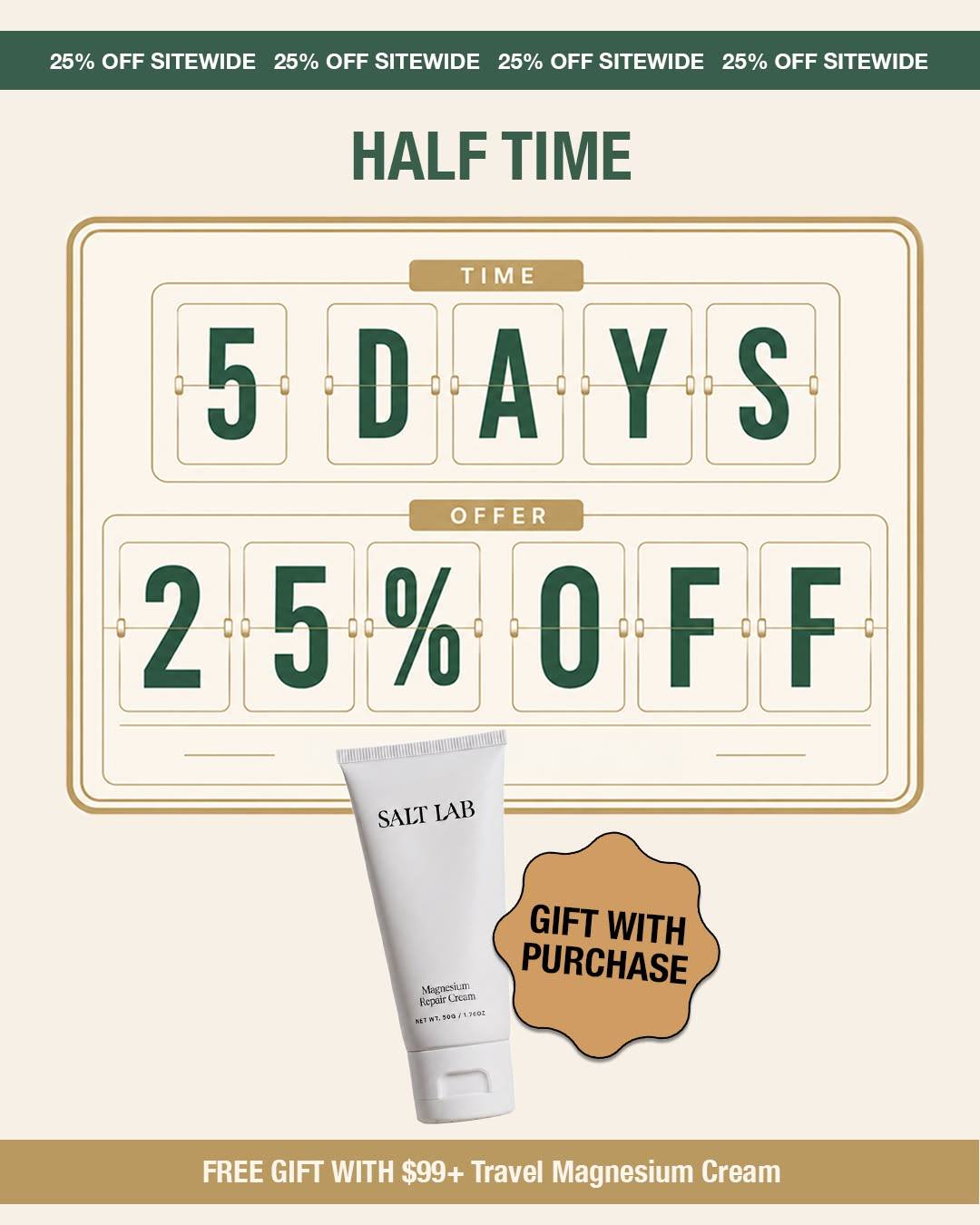 Salt Lab Facebook ad