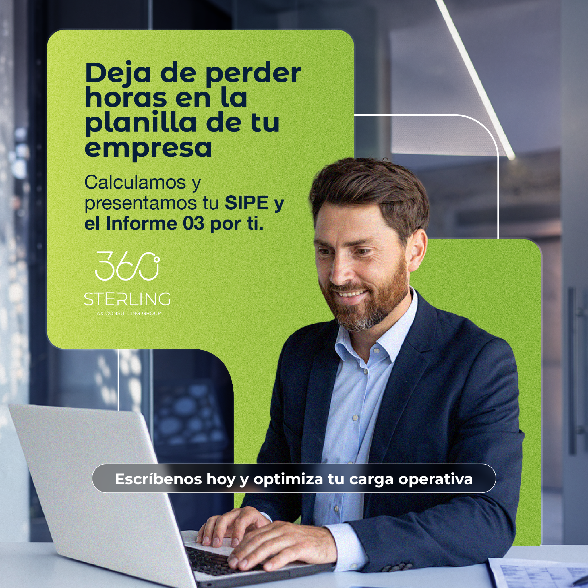 360 Sterling Tax Consulting Group Facebook ad: Terceriza la gestión de tu planilla