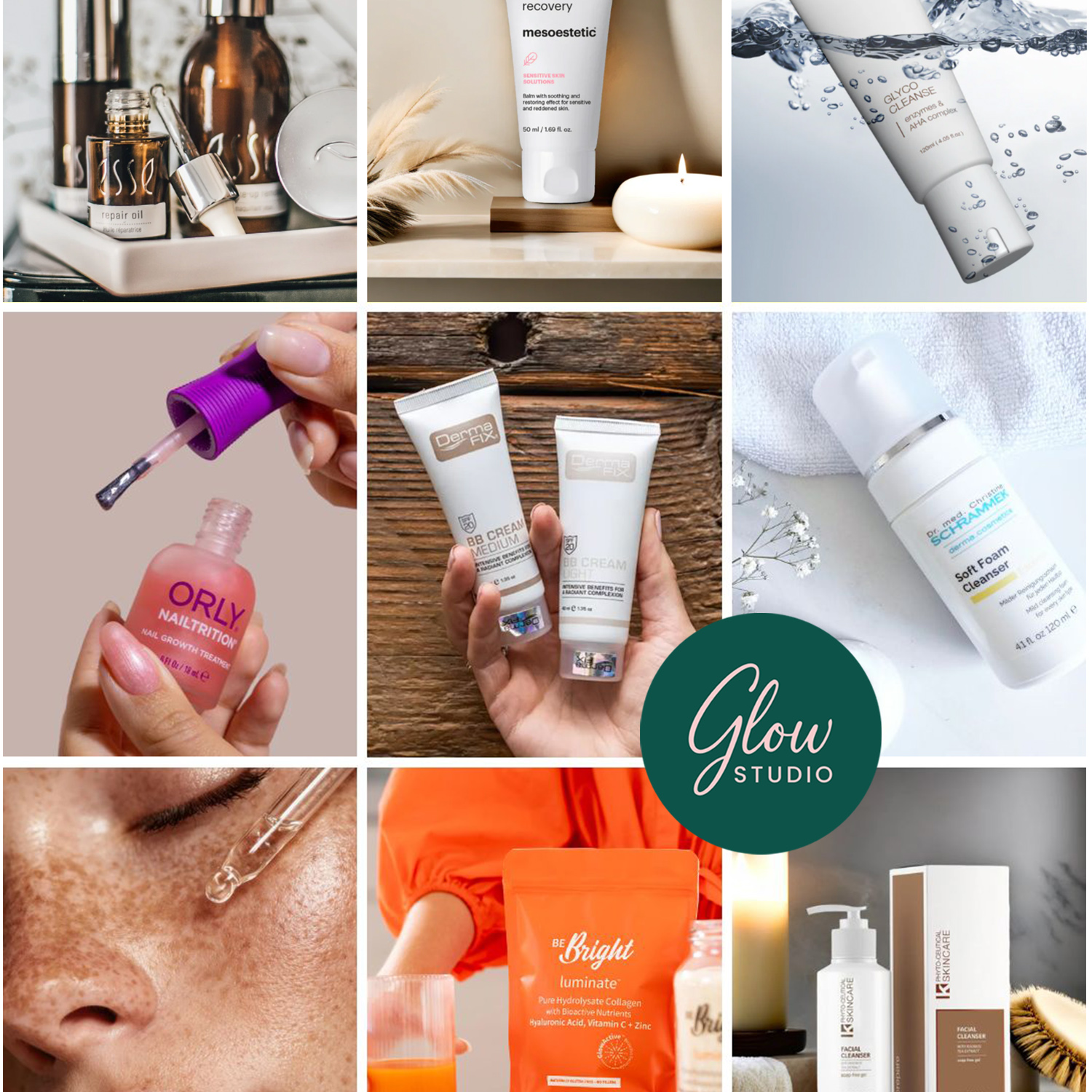 Glow Studio Facebook ad