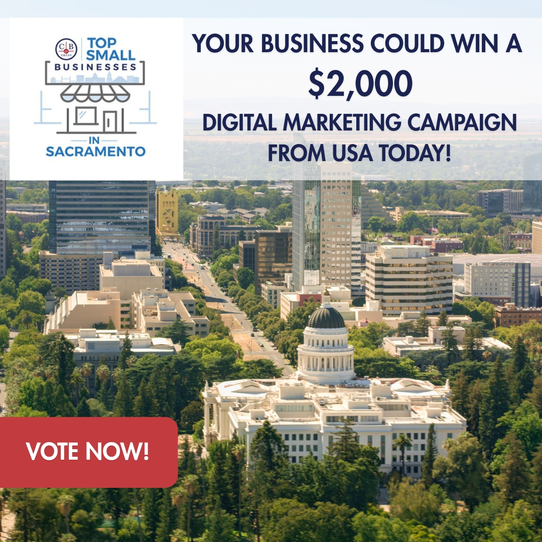 California Bank & Trust Facebook ad: 2026 Sacramento Top Small Businesses