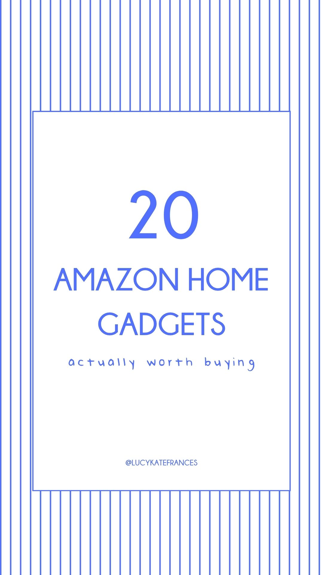 Lucy Kate Frances Facebook ad: Lucy Kate Frances's Amazon page - best home gadgets