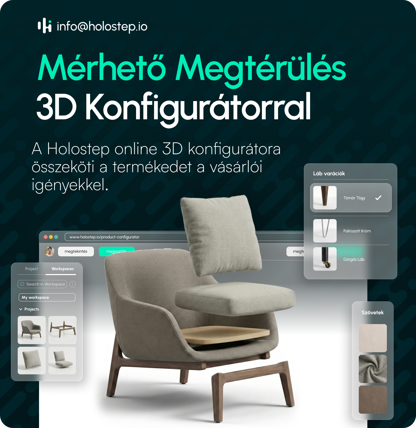 Holostep.io Facebook ad: A ROAS-od a termékoldaladon múlik