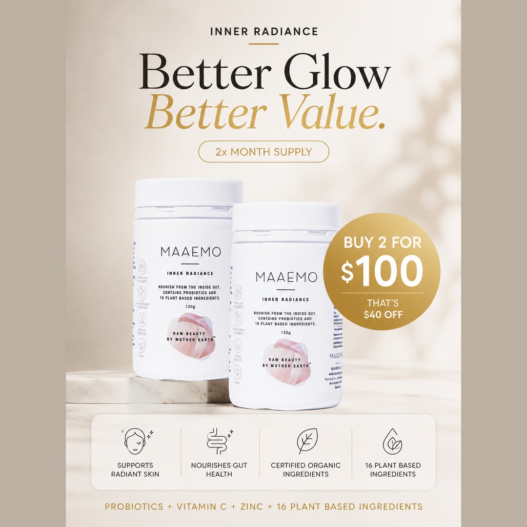 Maaemo Organic Skincare Facebook ad