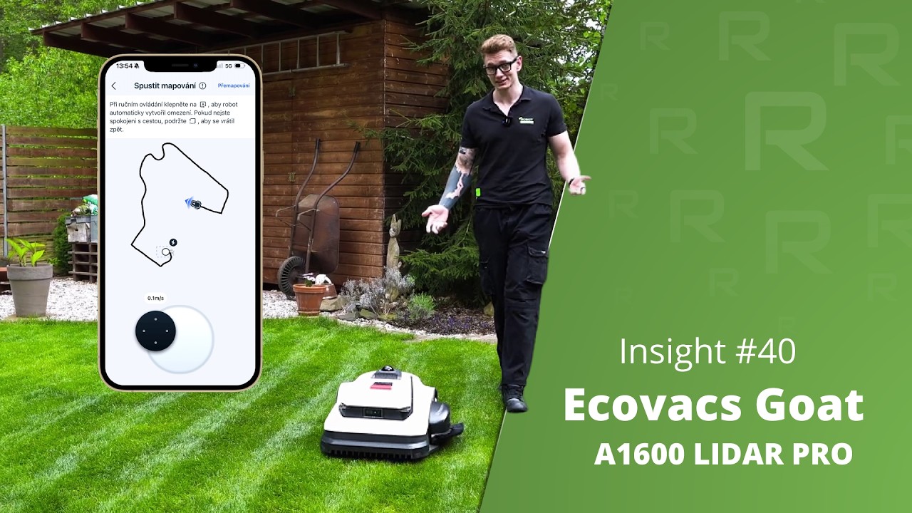 Ecovacs Slovakia Facebook ad: Ecovacs Goat A1600 Lidar PRO | Konec nedosekům a nulová…