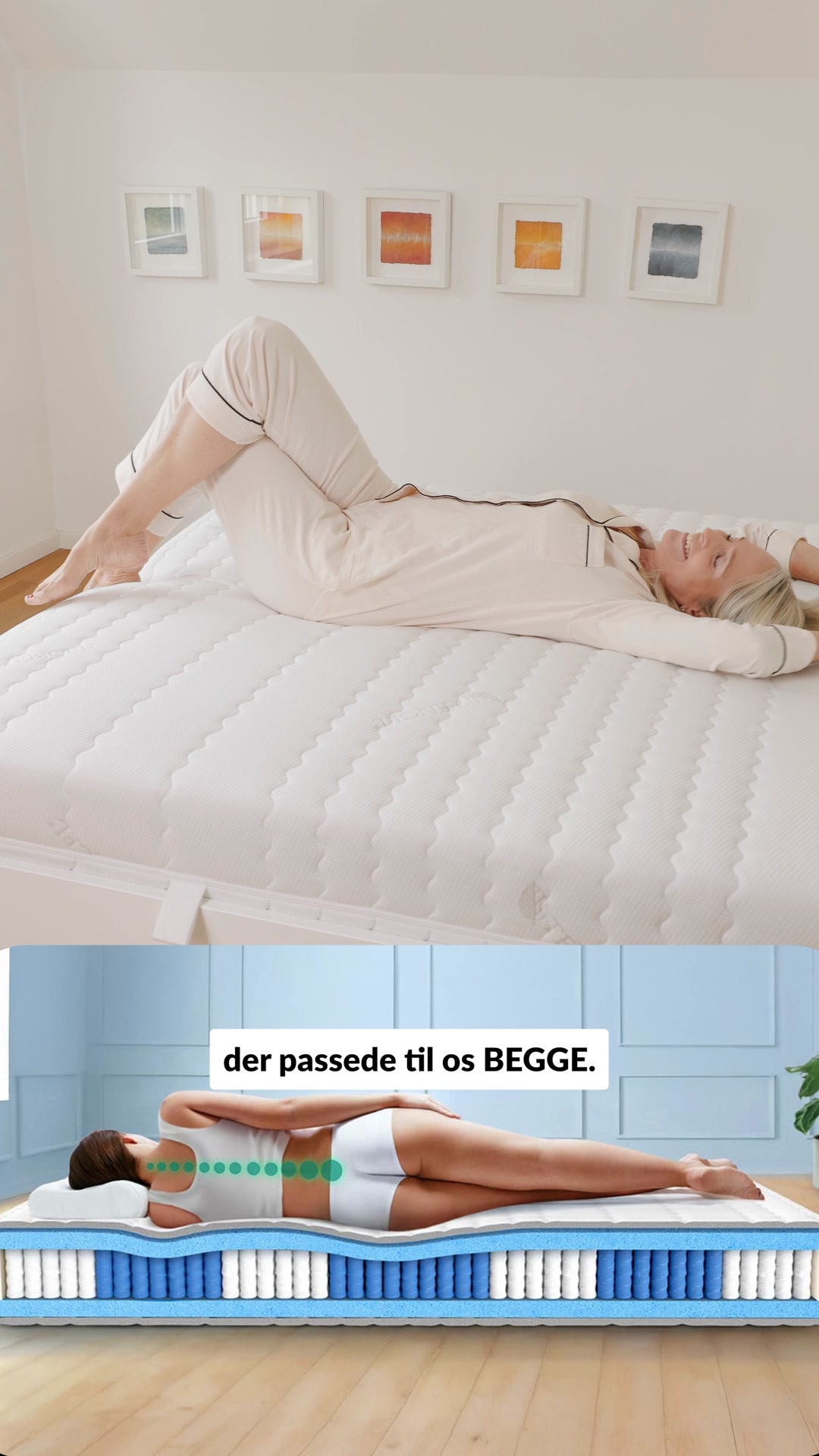 AMQ Sleep Facebook ad: For drømmefulde nætter for to