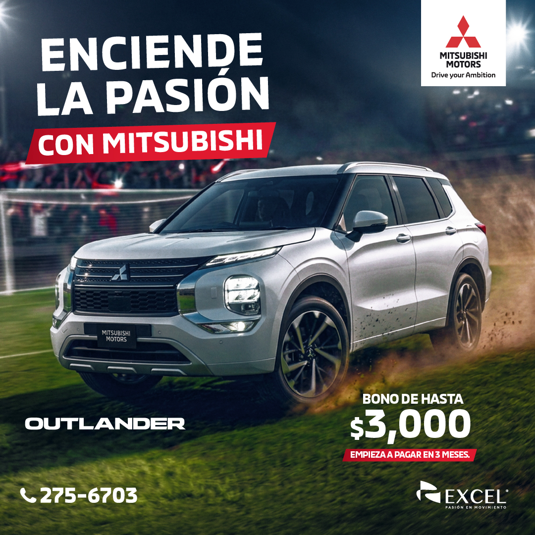 Mitsubishi Motors Panamá Facebook ad from Jun 1, 2026