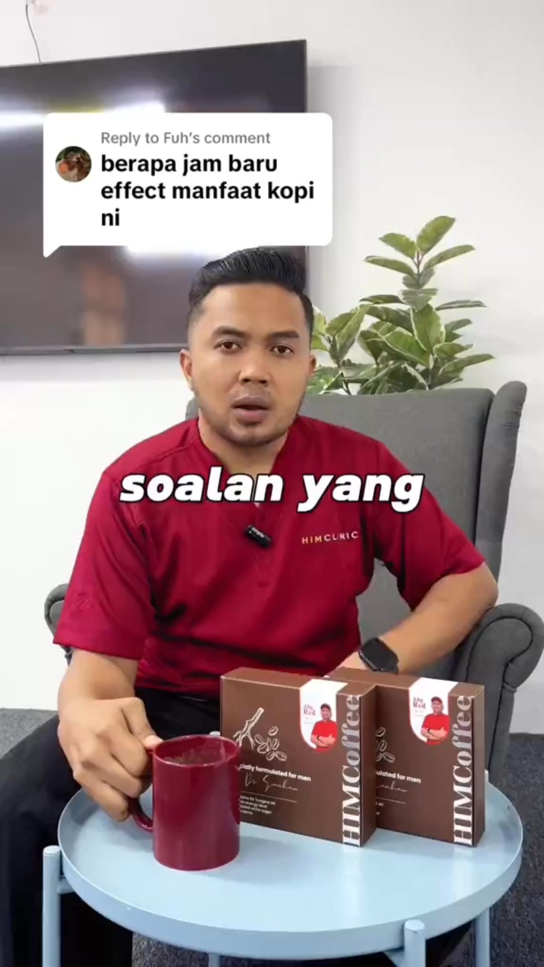 Dr Samhan - Him Coffee HQ Facebook ad: BOLEH BAYAR MASA TERIMA BARANG (COD)