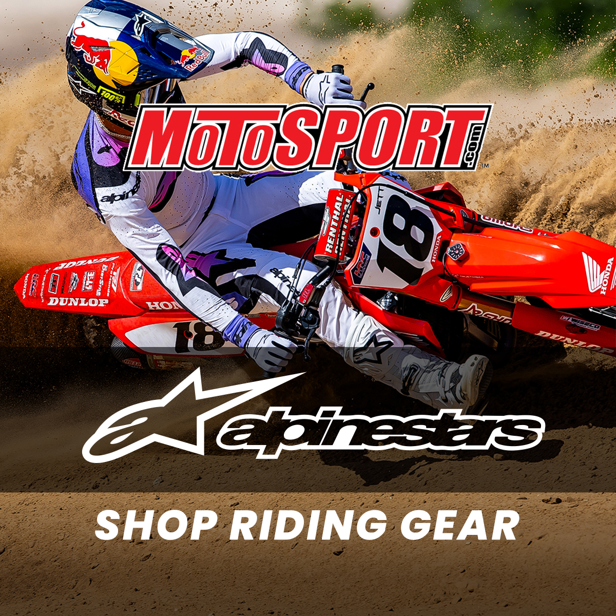 MotoSport Facebook ad