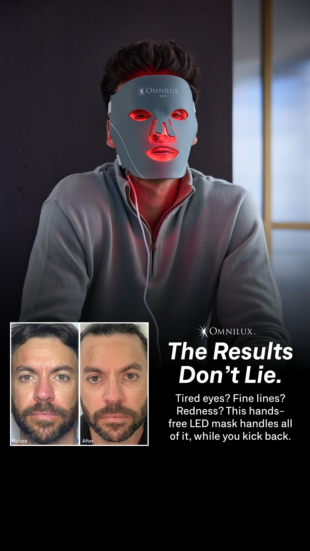 Omnilux Facebook ad