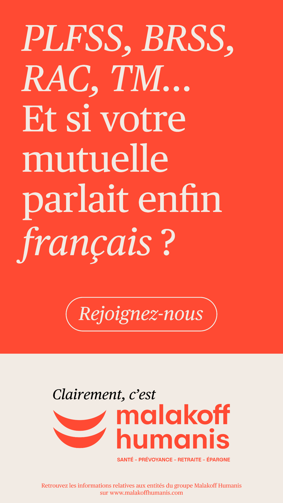Malakoff Humanis - Au service de votre Santé, Prévoyance et Epargne Facebook ad from Apr 10, 2026
