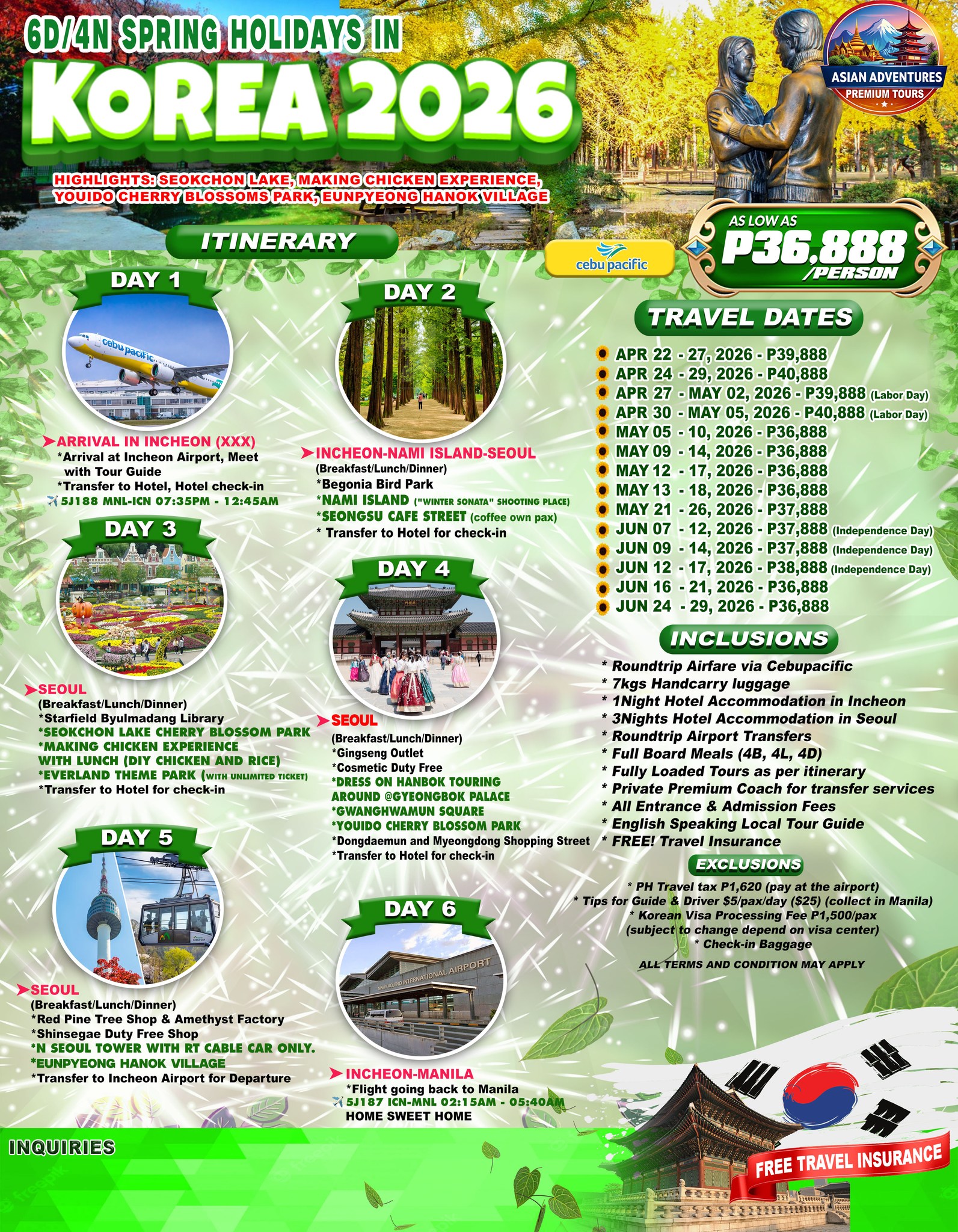 Funtreats Travel and Tours Facebook ad
