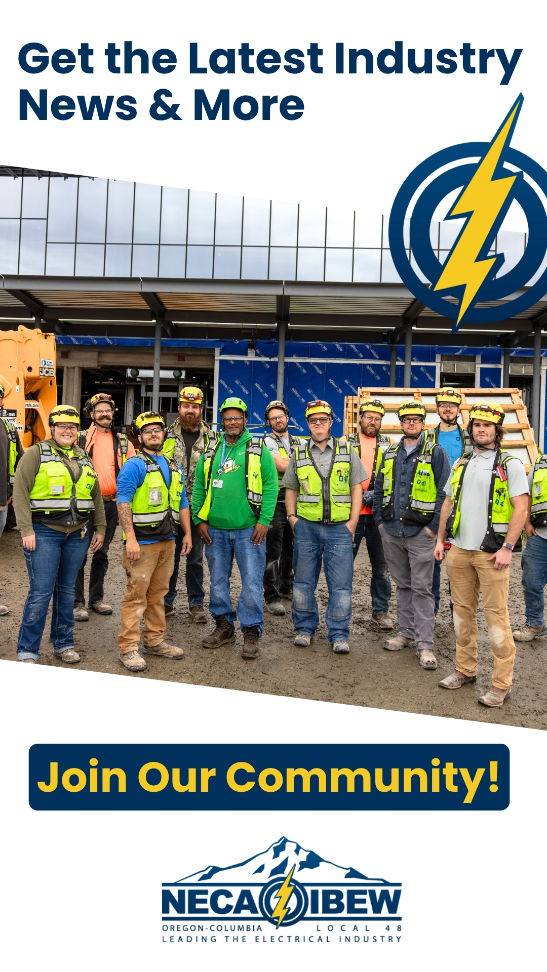 NECA/IBEW Local 48 Facebook ad from Feb 2, 2026