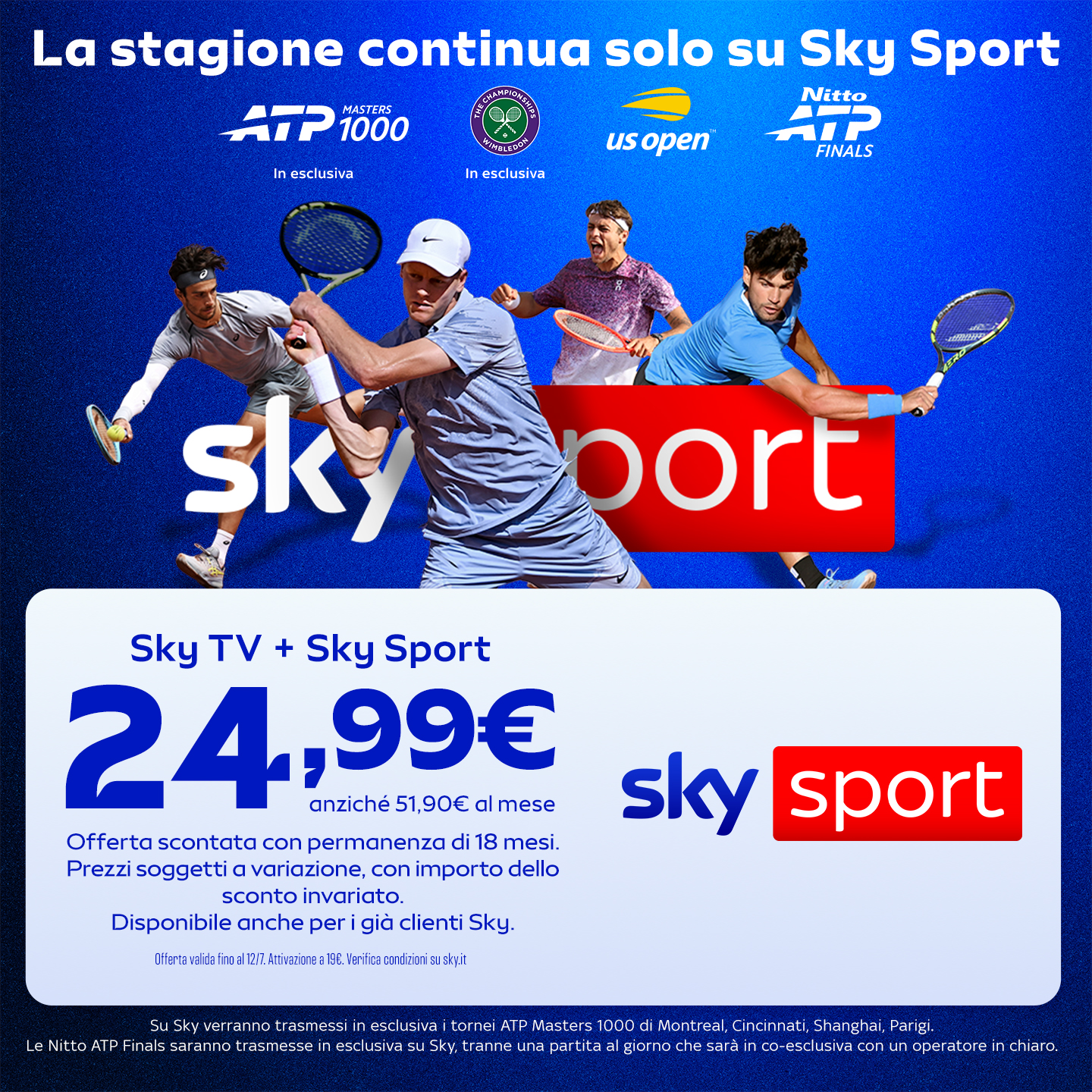 Sky Sport Facebook ad