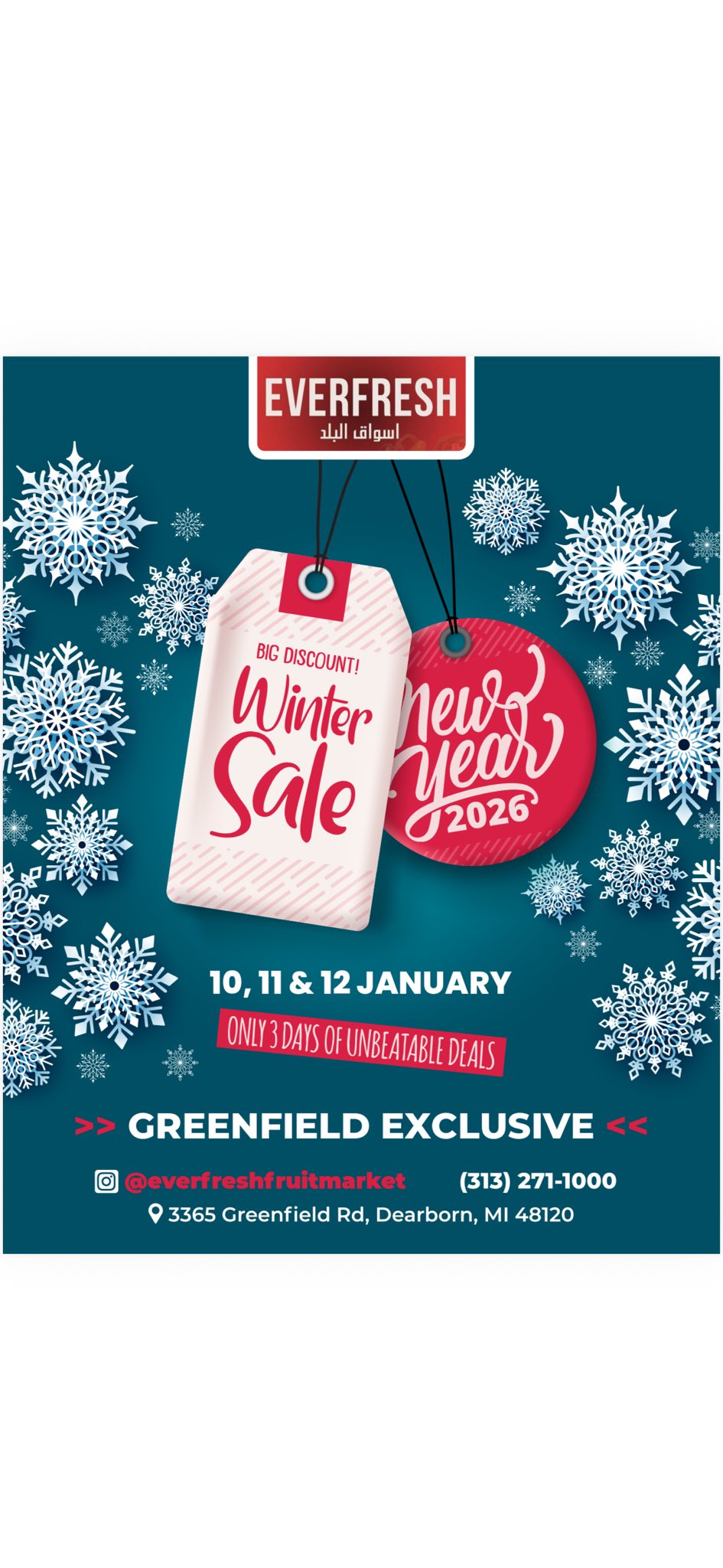 Everfresh Market Facebook ad