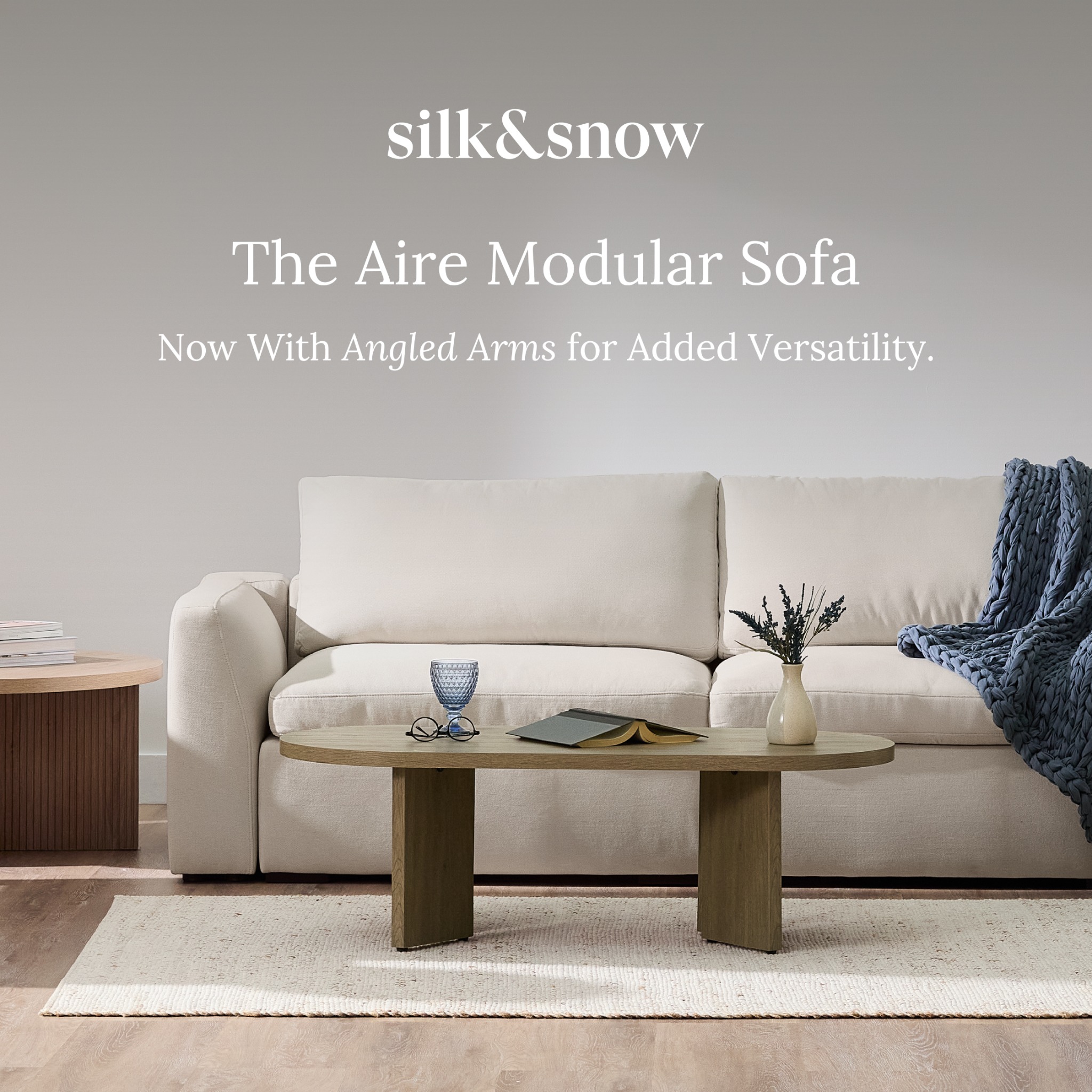 Silk and Snow Facebook ad