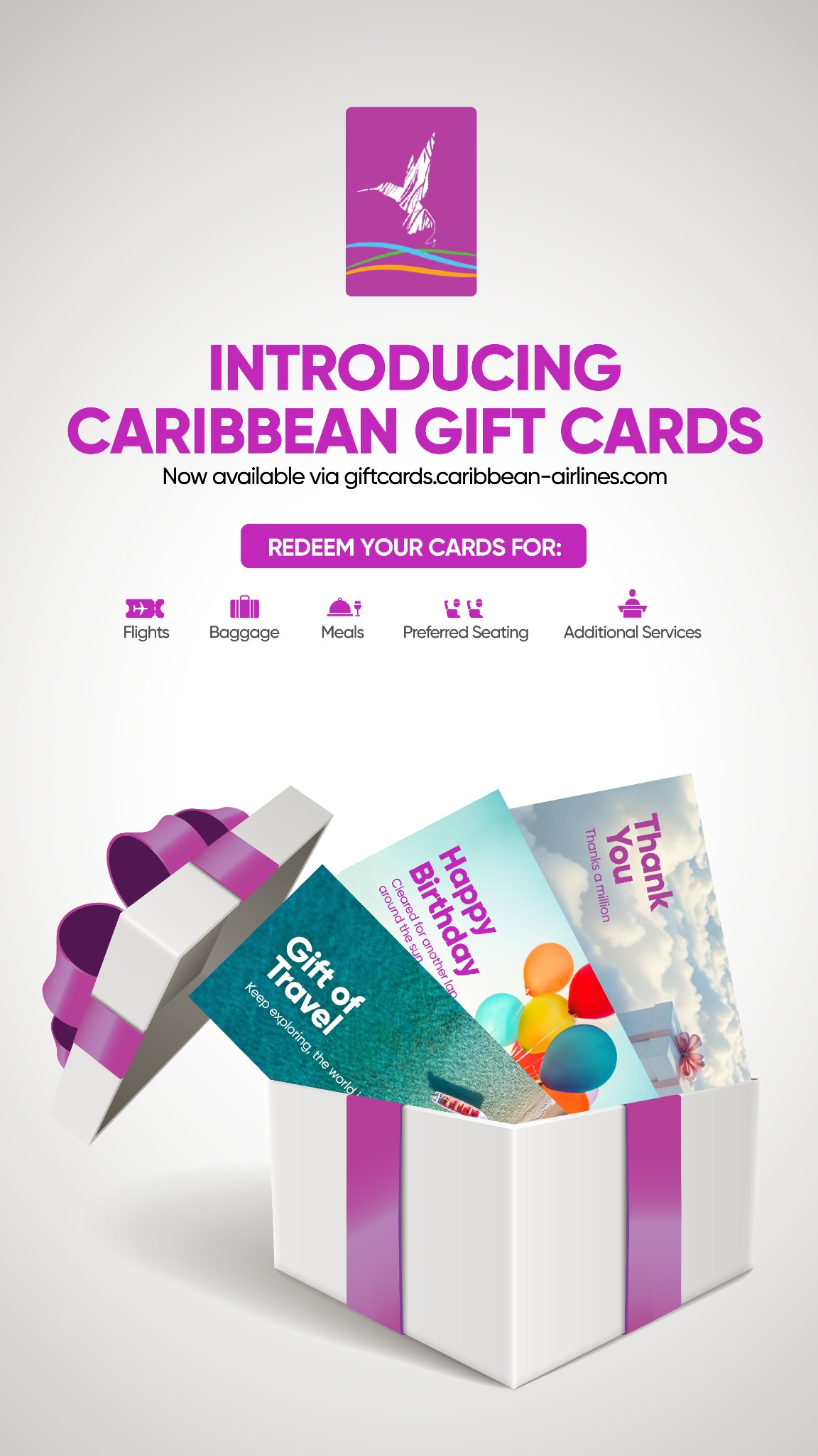 Caribbean Airlines Facebook ad from Jun 23, 2026