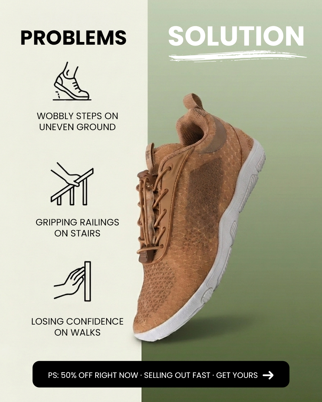 HIKE Footwear Facebook ad